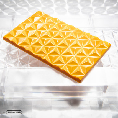 Bar-Chocolate Mold-Star Pattern- 63.5gr